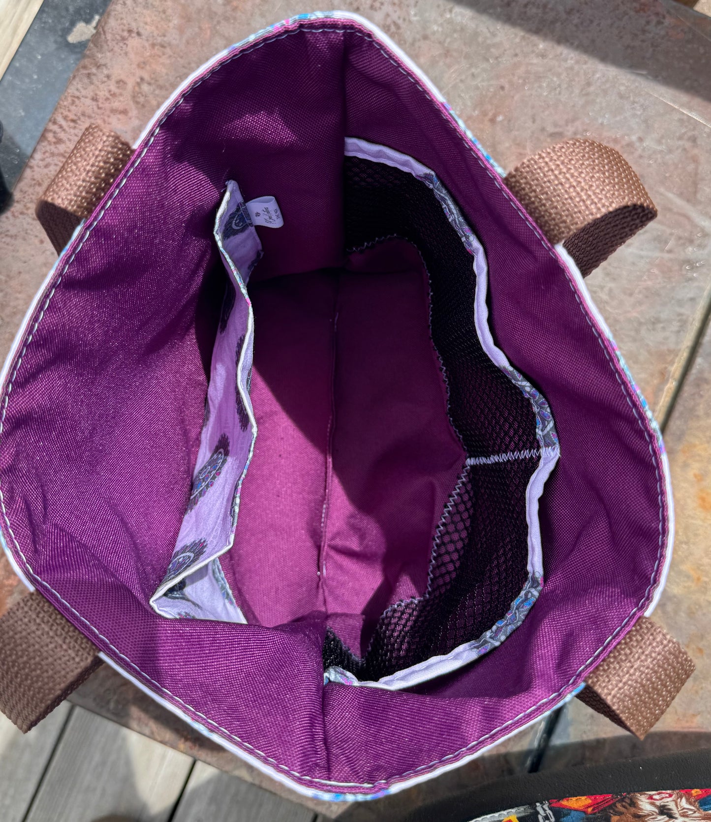 Opal clusters tote bags