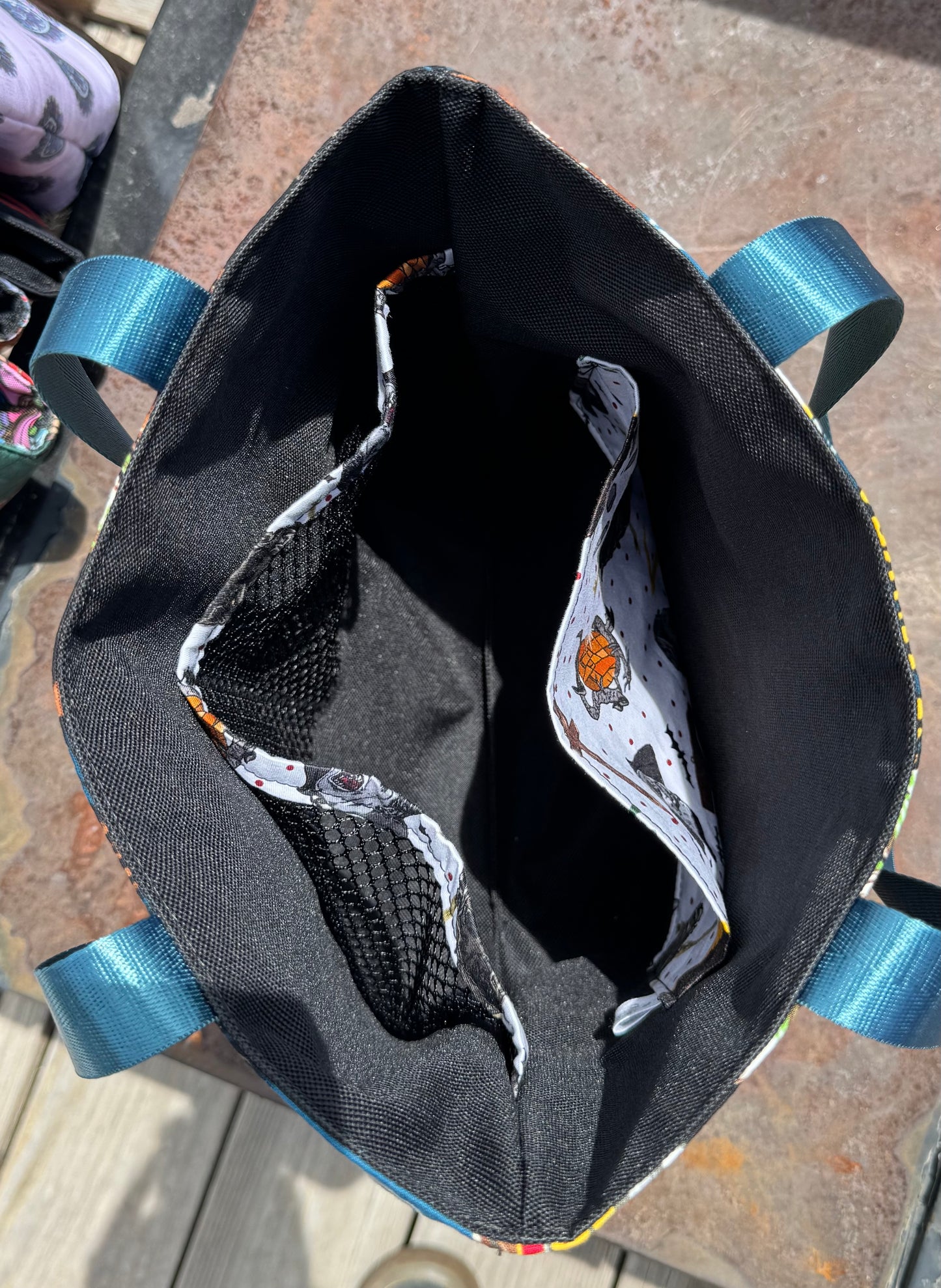 Monsters tote bag