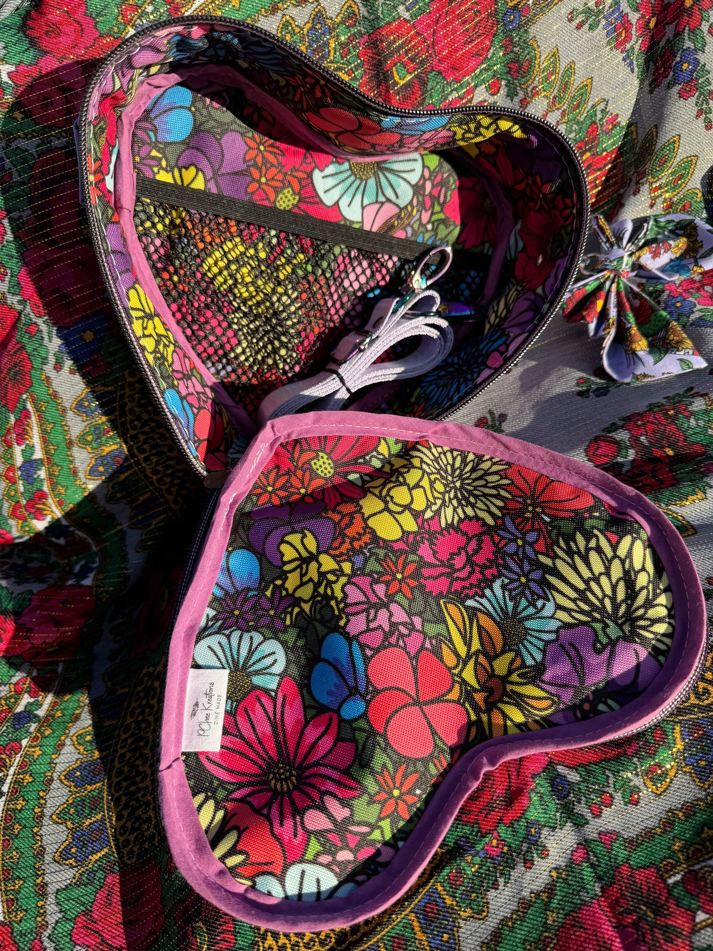 Diné asdzáán heart bag